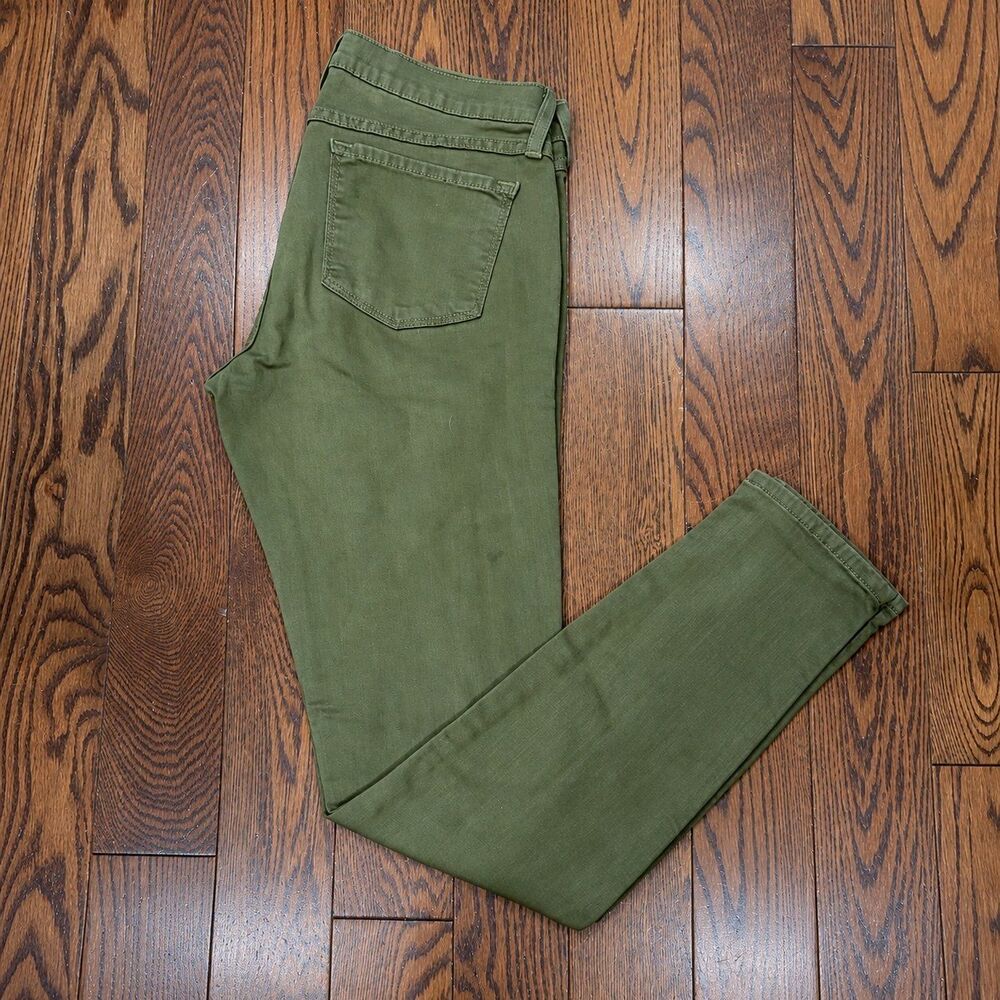 {Flying Monkey} olive green stretch skinny jeans, 28